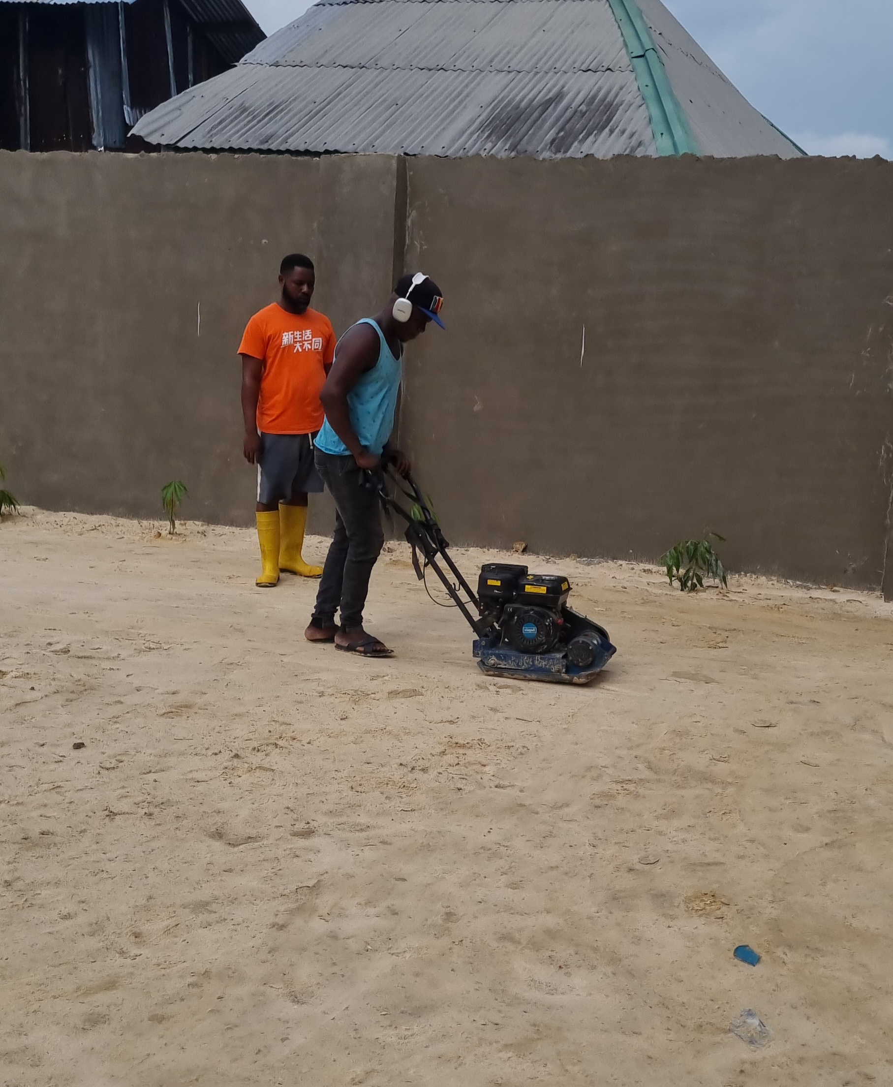 stamping floor in Okpe