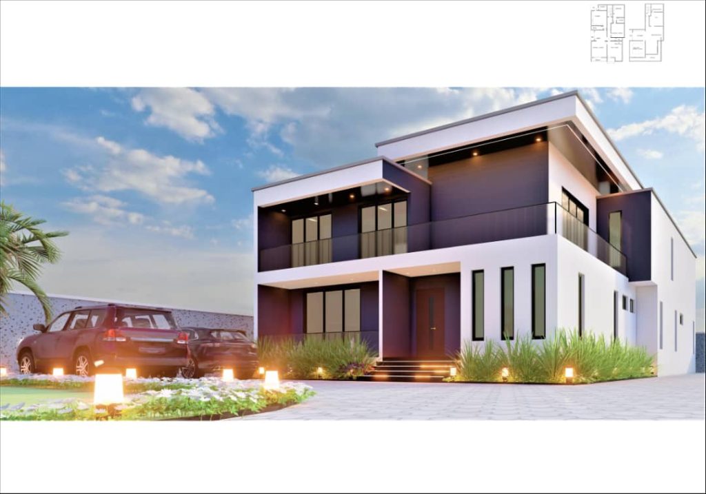 7 Bedroom Duplex Design