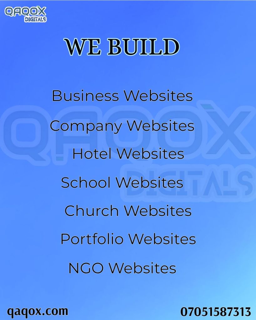 Affordable web design in Warri